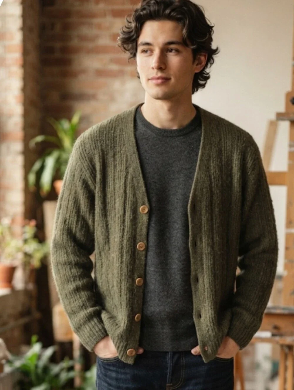 J. Crew crew wool